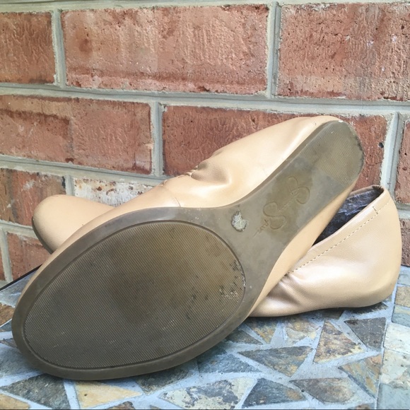 Jessica Simpson Nalan Nude Ballet Flats - Picture 4 of 6